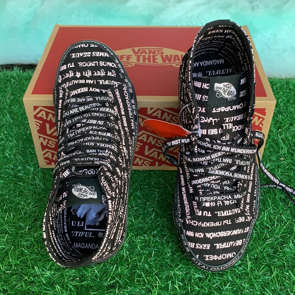 VANS SK8-Hi TAPERED WE ARE BEAUTIFUL Blk/Blk WMNS - Picture 7 of 16